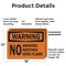 Signmission No Smoking Matches or Open Flame OSHA Warning Sign, Plastic, 18in W x 12in L, 2PK OS-2PACK-WS-P-1218-L-19696 - alternate 7